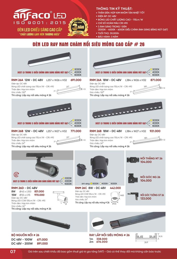 Catalogue Anfaco 2026, trang 007