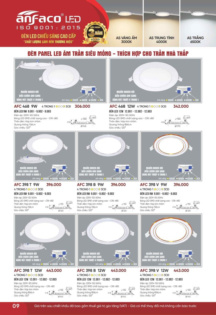 Catalogue Anfaco 2026, trang 009