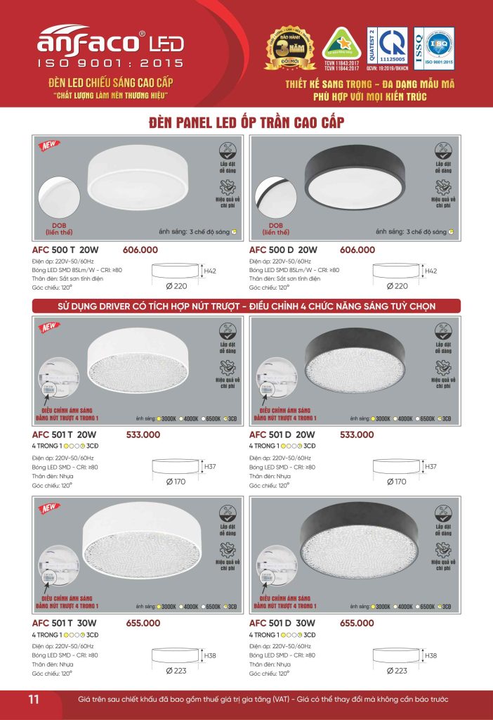 Catalogue Anfaco 2026, trang 011