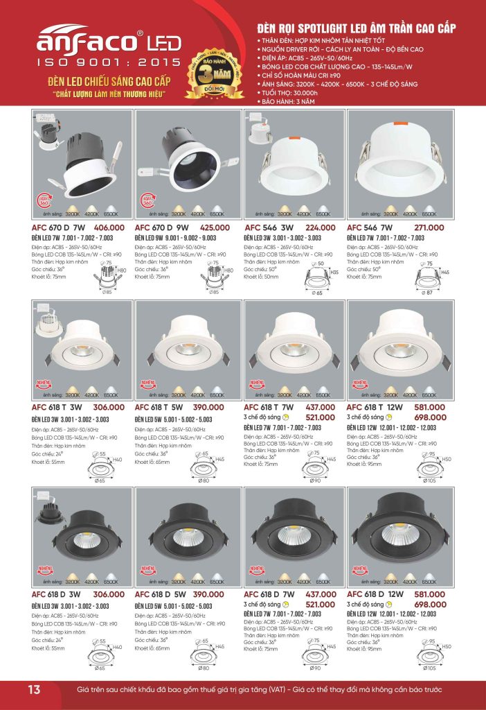 Catalogue Anfaco 2026, trang 013