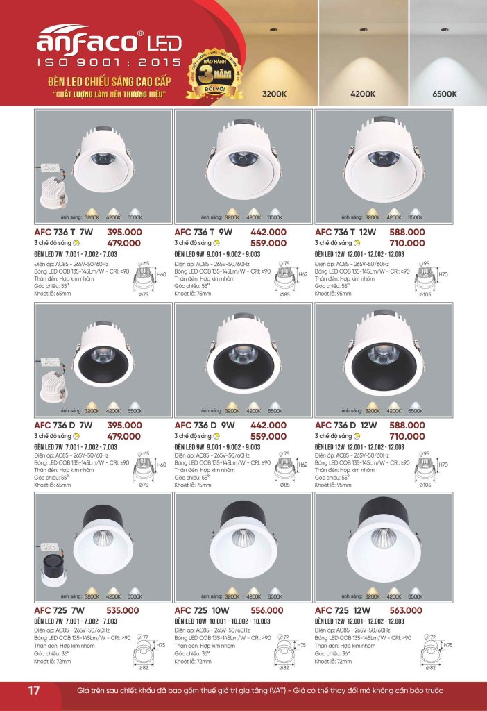Catalogue Anfaco 2026, trang 017