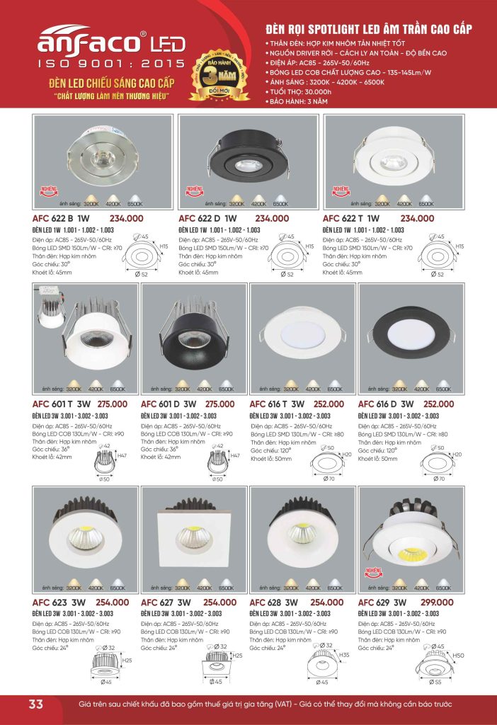 Catalogue Anfaco 2026, trang 033
