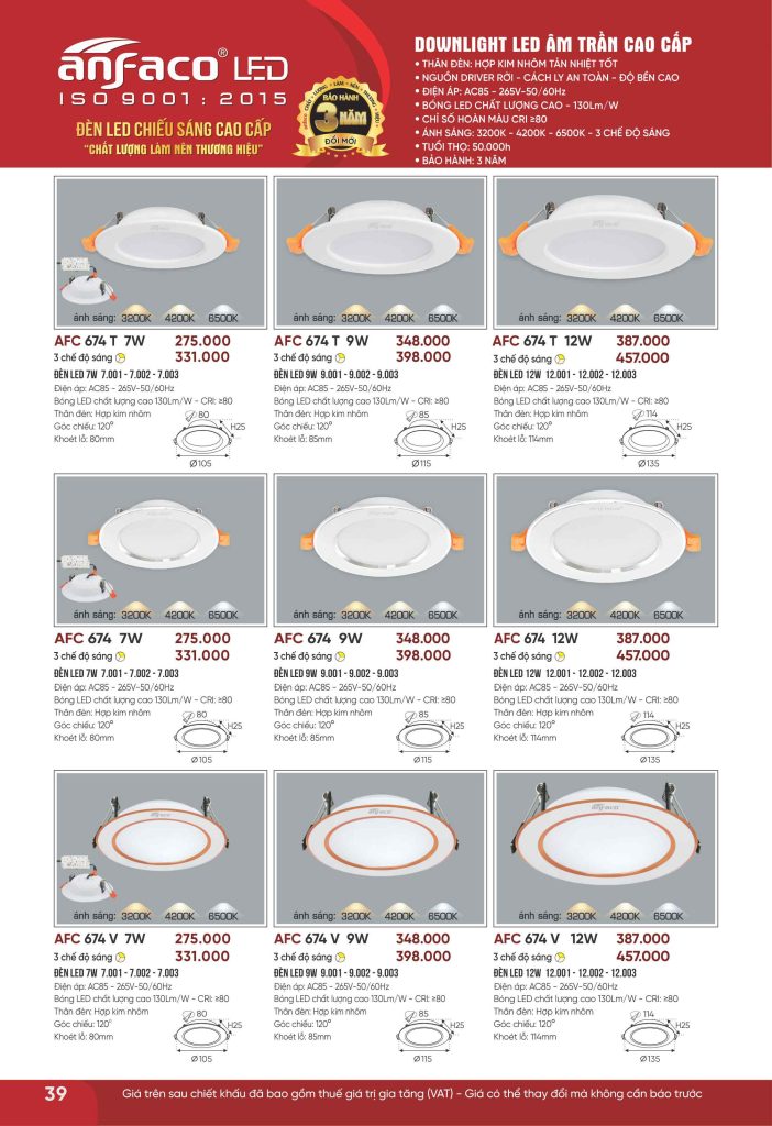 Catalogue Anfaco 2026, trang 039