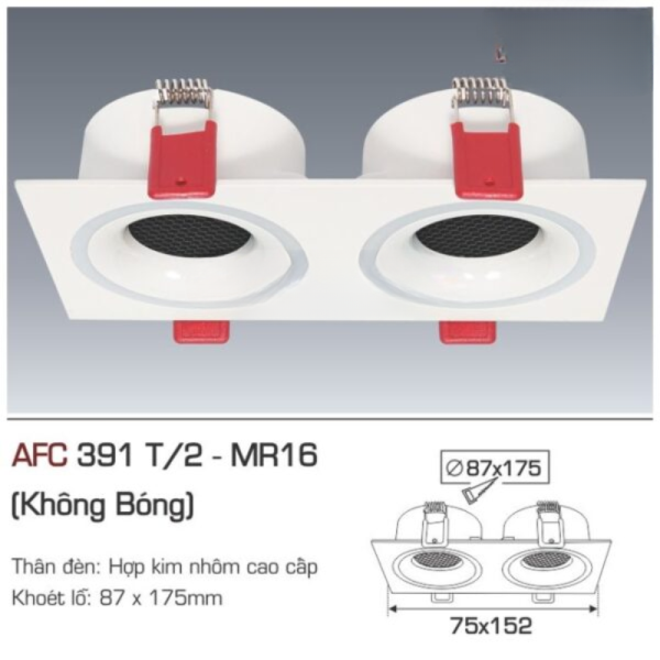 AFC 391 T/2 - MR 16 ( Không bóng ) 4