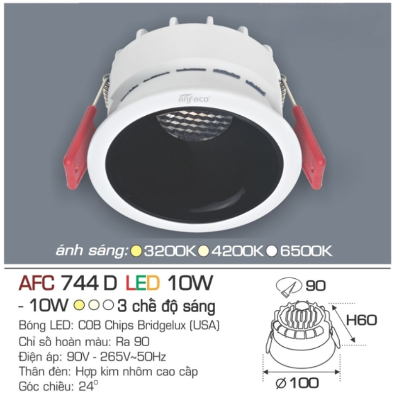211 AFC 744 D LED 10W 4