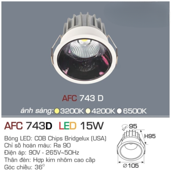 AFC 743 D LED 9W 13
