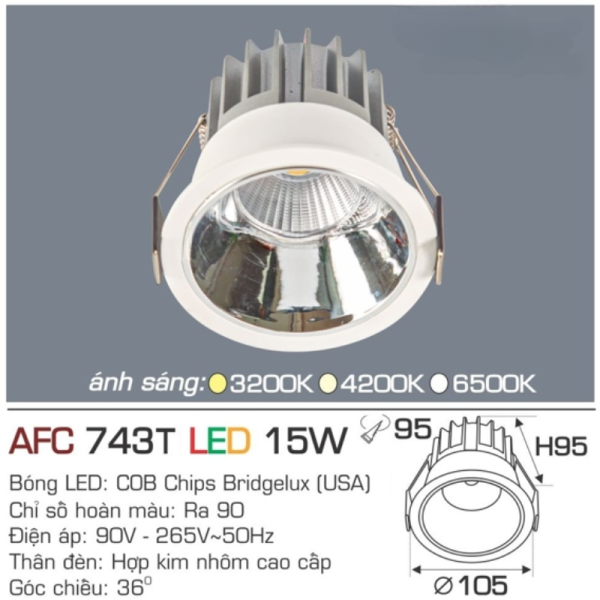 AFC 743 T LED 9W 13