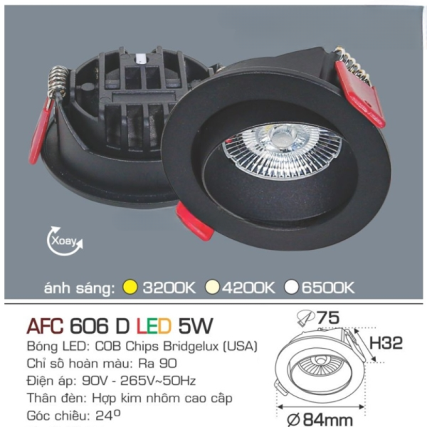 AFC 606 D LED 5W 4