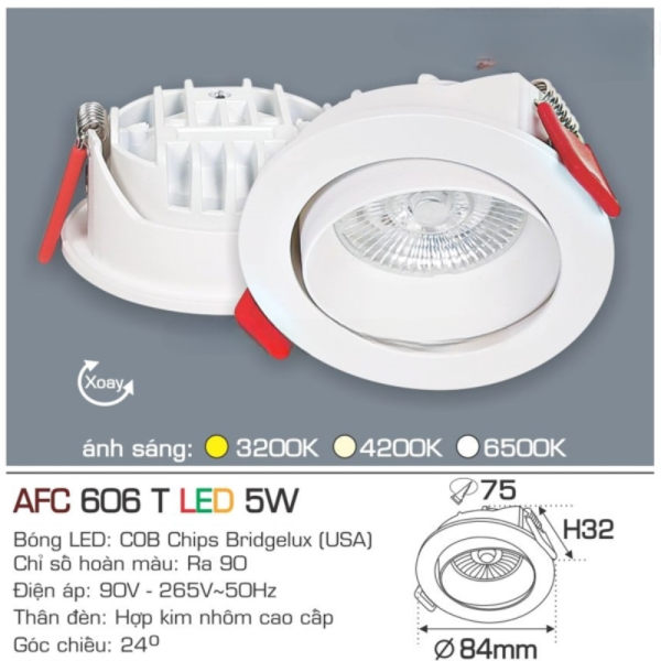 AFC 606 T LED 5W 4