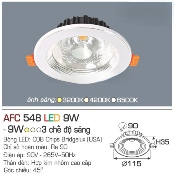 AFC 548 LED 9W 4