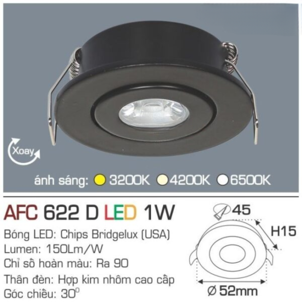 AFC 622 D LED 1W 13