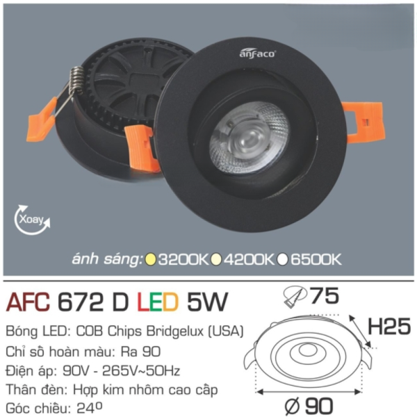 AFC 672 D LED 5W 4