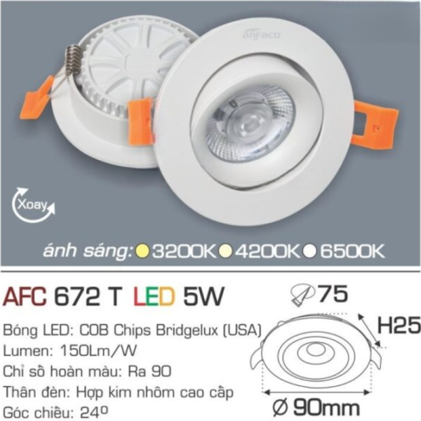 AFC 672 T LED 5W 4