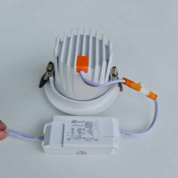 Đèn LED âm trần Anfaco AFC 745 LED 12W 8
