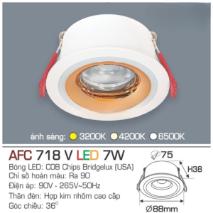 AFC 718 V LED 7W 12 AFC 718 V LED 7W 23