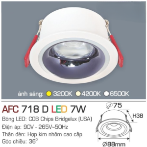 AFC 718 D LED 7W 23