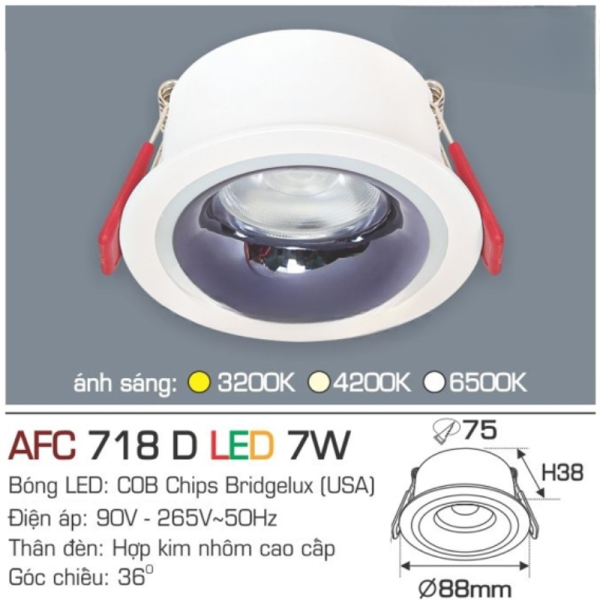AFC 718 D LED 7W 13