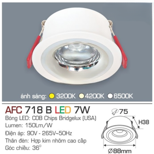 AFC 718 B LED 7W 4