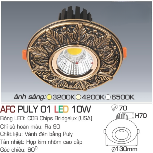 AFC PULY 01 LED 10W 4
