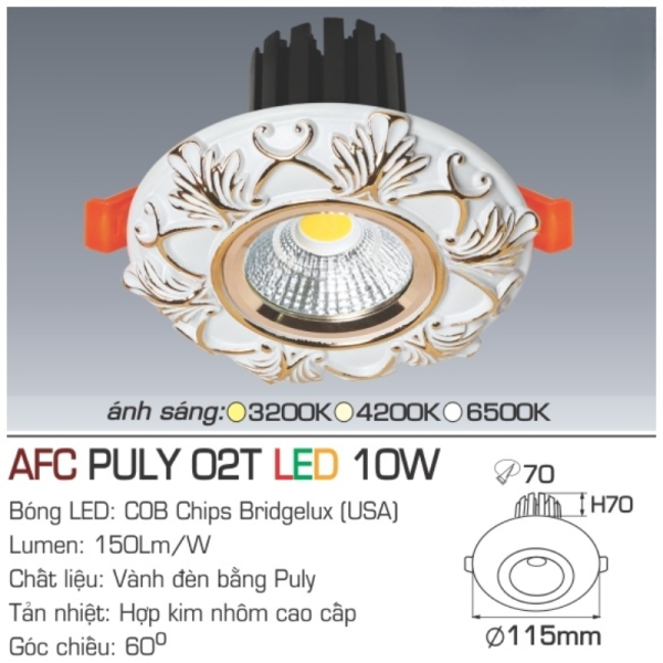 AFC PULY 02T LED 10W 13