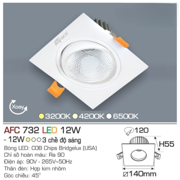 AFC 732 LED 12W 4
