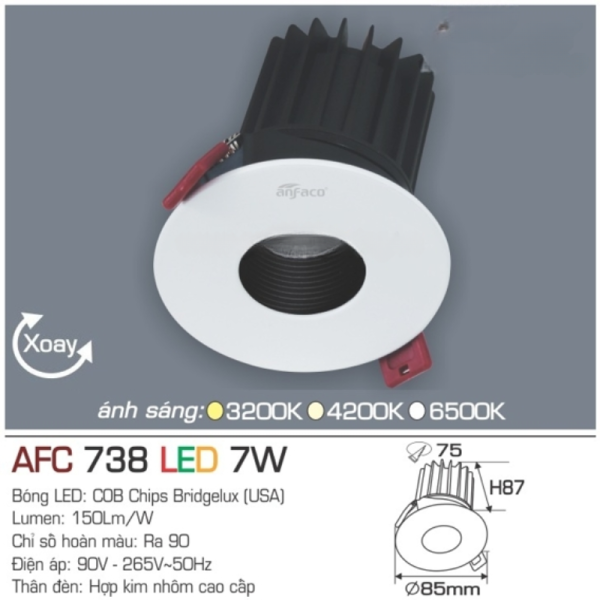 AFC 738 LED 7W 4