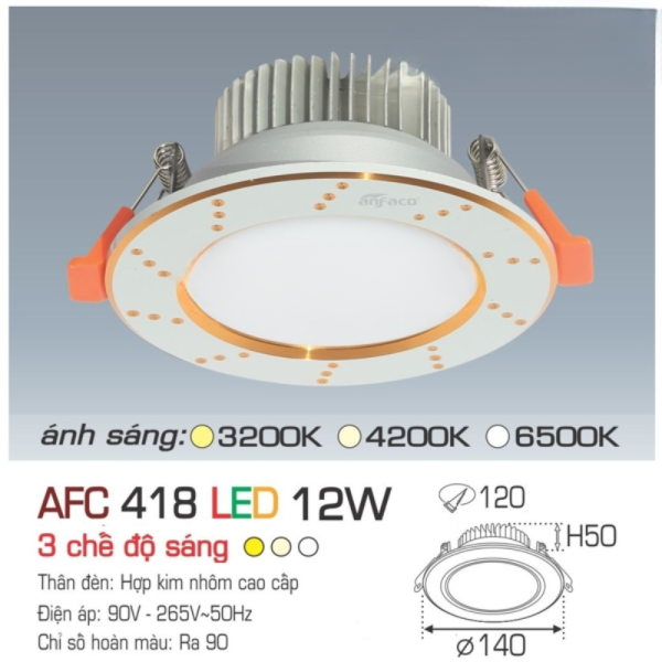 AFC 418 LED 12W 4