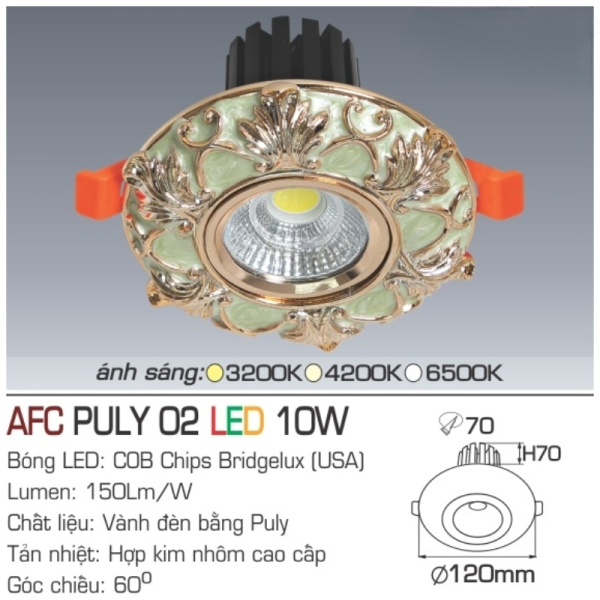 AFC PULY 02 LED 10W 4
