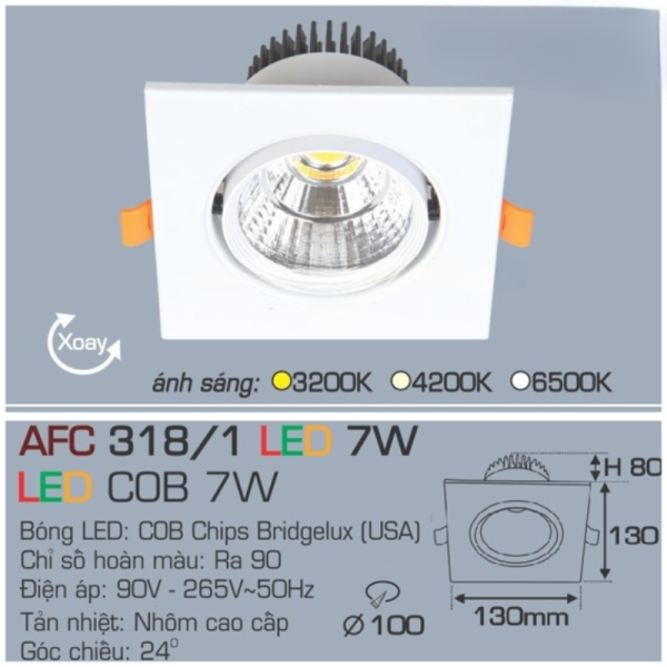 AFC 318/1 LED 12W 4
