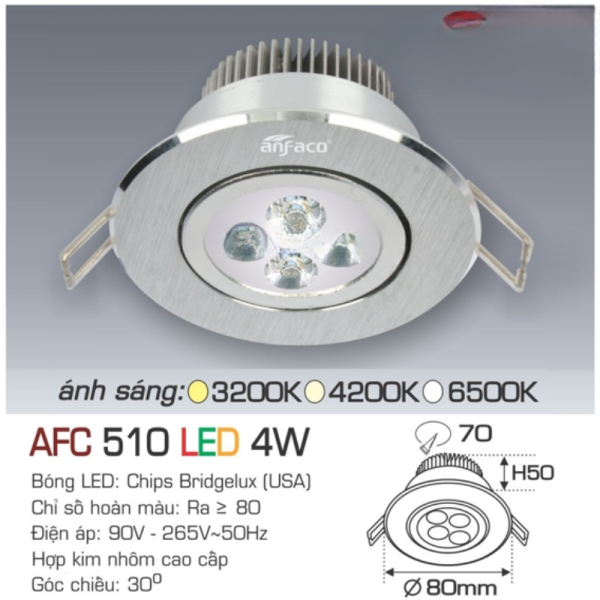 AFC 510 LED 4W 4