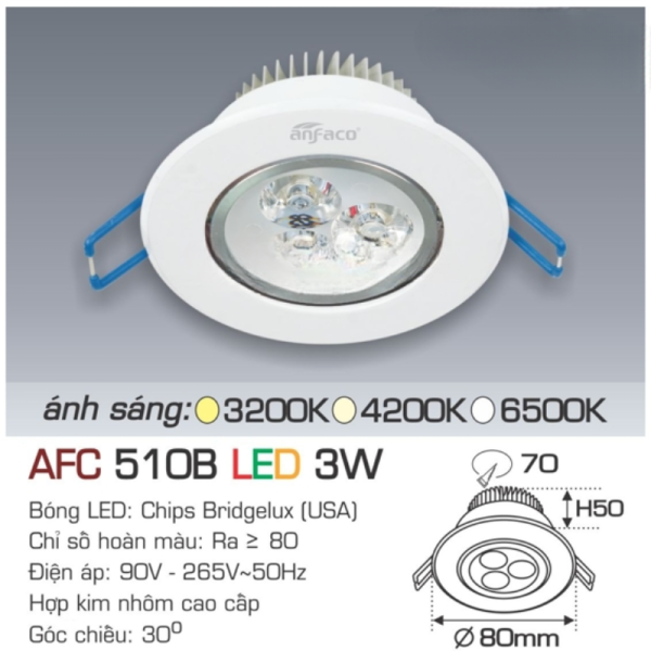 AFC 510B LED 3W 4