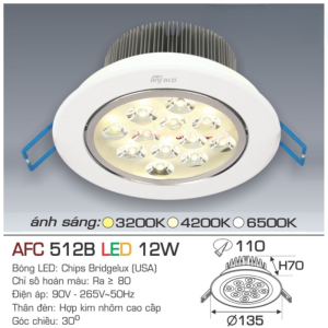 AFC 512 LED 12W 23