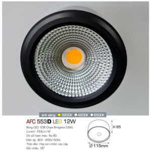 AFC 553 D LED 12W 23