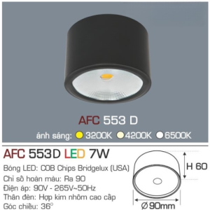 AFC 553 D LED 7W 23