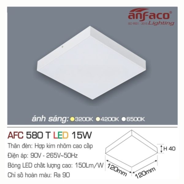 AFC 580 T LED 15W 4
