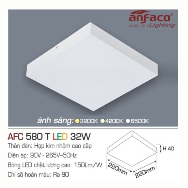 AFC 580 T LED 32W 4