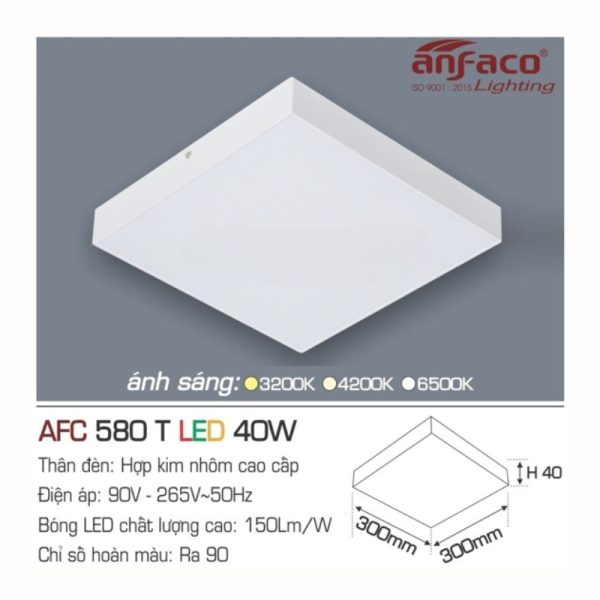 AFC 580 T LED 40W 4
