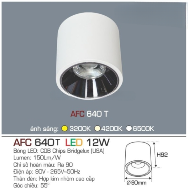 AFC 640 T LED 12W 4