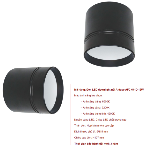 AFC 641 D LED 12W 13