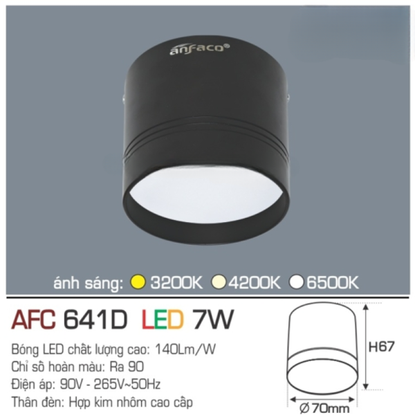 AFC 641 D LED 7W 4