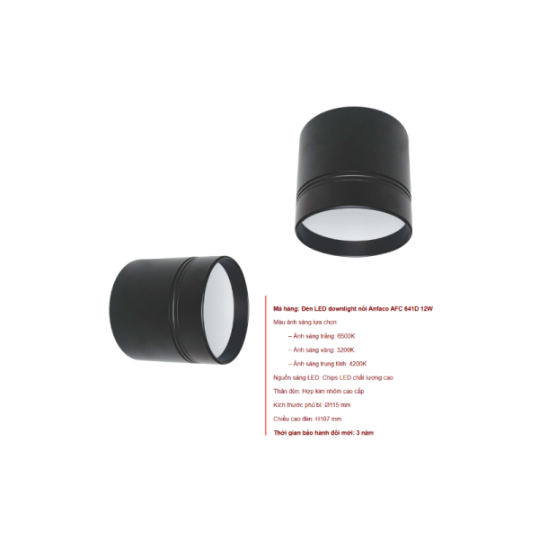 AFC 641 D LED 9W 12