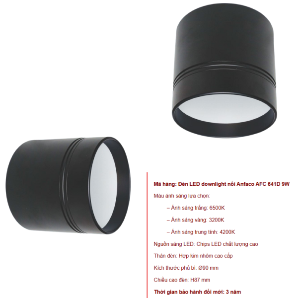 AFC 641 D LED 9W 13
