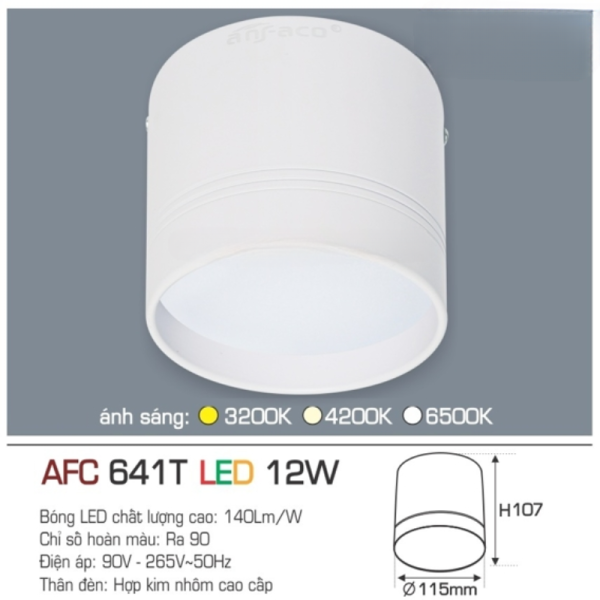 AFC 641 T LED 12W 4