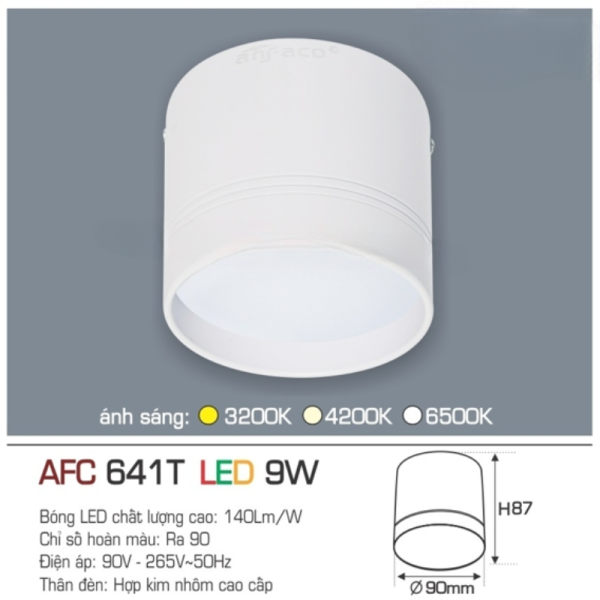 AFC 641 T LED 9W 13