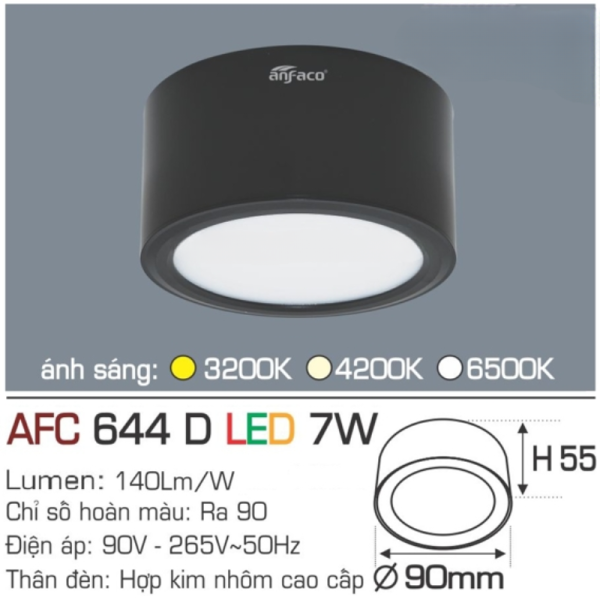 AFC 644 D LED 7W 4
