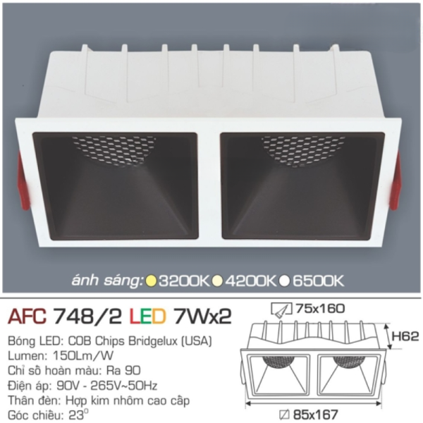 AFC 748/2 LED 7W 4