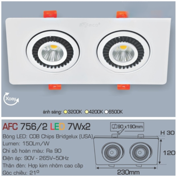 AFC 756/2 LED 7W 4