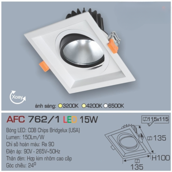 AFC 762/1 LED 15W 4