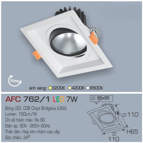 AFC 762/1 LED 7W 4