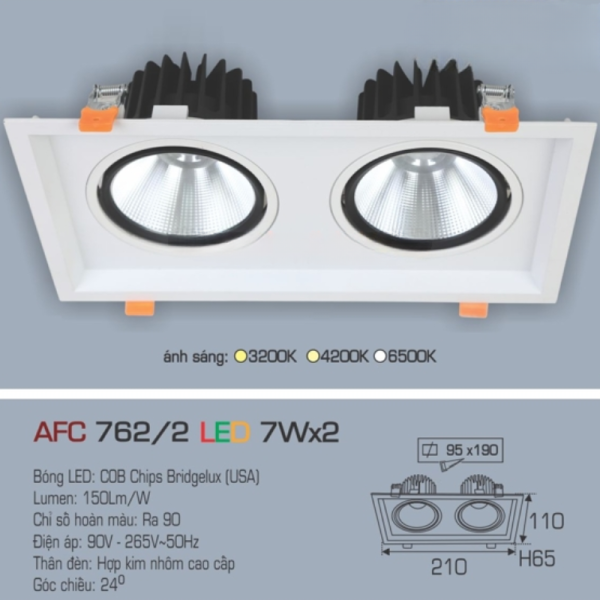 AFC 762/2 LED 7W 5